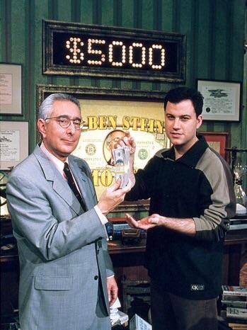 r/nostalgia - Win Ben Stein's Money