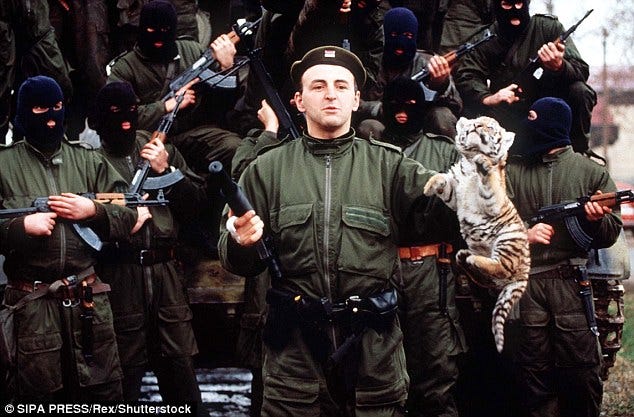 Serbian warlord Arkan's daughter reveals her lavish socialite lifestyle ...