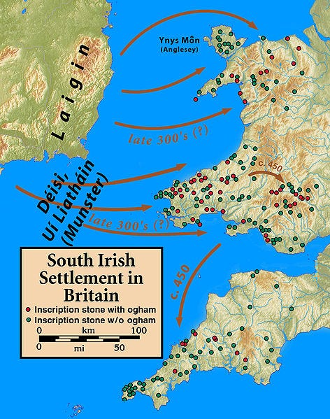 The Irish in Wales - Sarah Woodbury