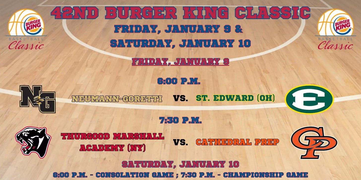 Talent Aplenty in 2026 BK Classic Field - Cathedral Preparatory School