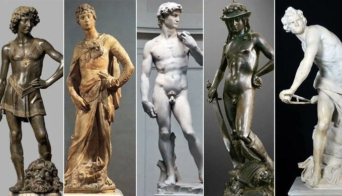 The Five Davids - by Muse - Cultural Canvas