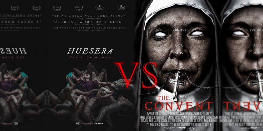 Les Papiers Noirs à l'Encre Rouge compare les films d'épouvante Huesera et The Convent
