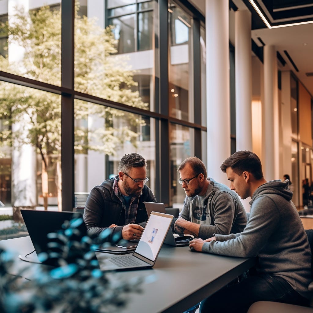 Software engineers delivering data features