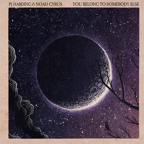 Noah Cyrus Album Art, Full Moon Imagery
