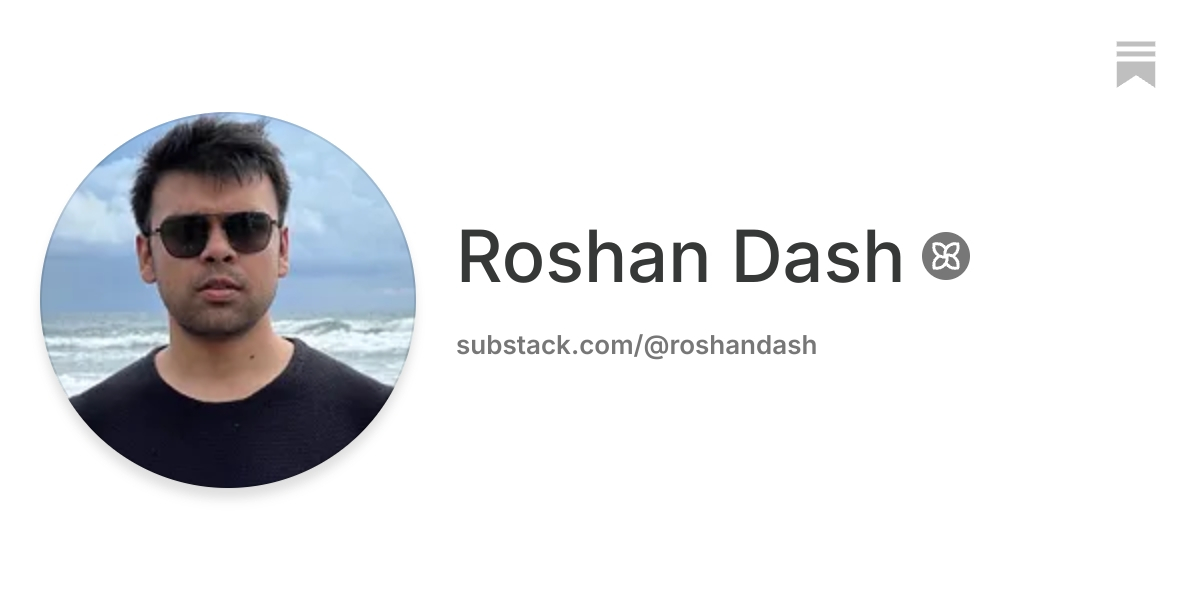 Roshan Dash | Substack