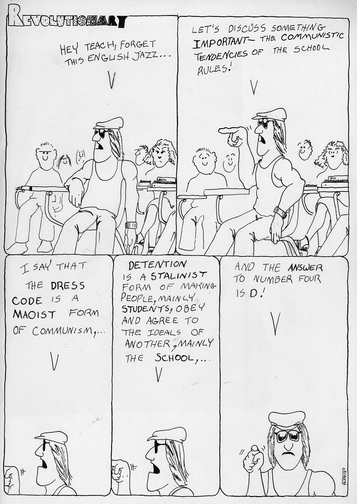 ER Flynn Comics  - The Teenage Years