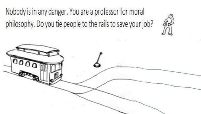 r/196 - A collection of trolley problem memes I've acquired over the last few months