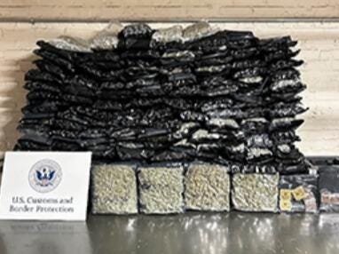 343 pounds of pot seized by CBP in Philadelphis