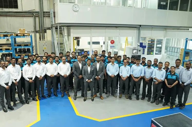Falcon Group was one of the four local companies that played pivotal role in the MBZ-SAT project. Image Courtesy: Falcon Group Falcon Group was one of the four local companies that played pivotal role in the MBZ-SAT project. Image Courtesy: Falcon Group