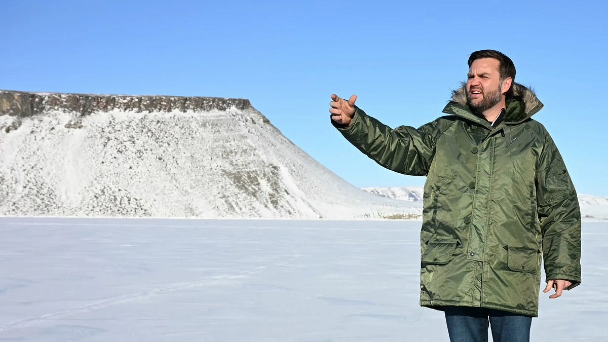 This Is The Shitty Parka JD And Usha Vance Wore To Greenland