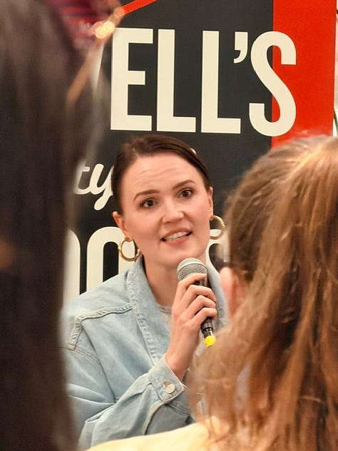 Author Talk with Veronica Roth at Powell's Books, Beaverton, Oregon