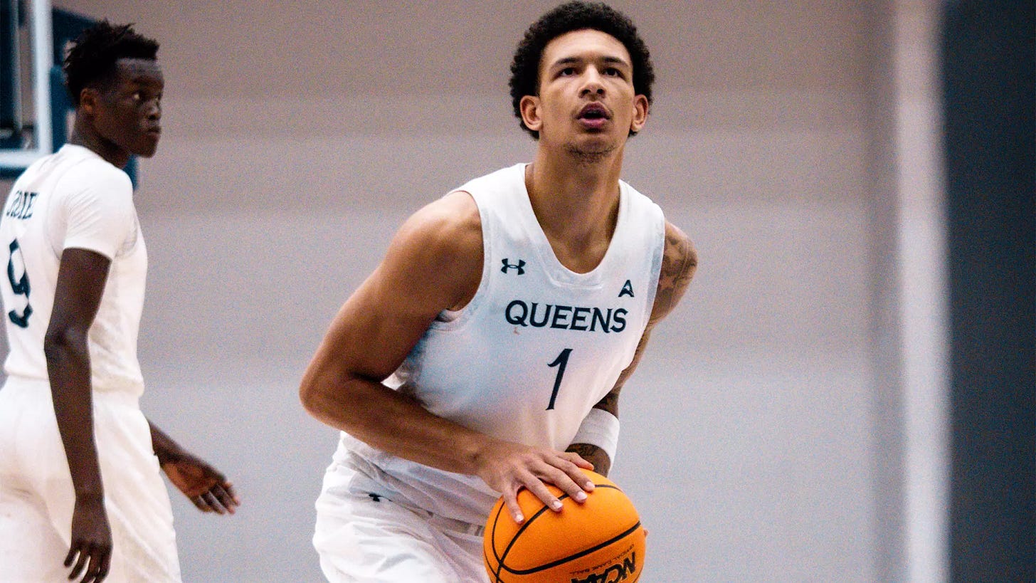 Nasir Mann - 2025-2026 - Men's Basketball - Queens University of Charlotte  Athletics