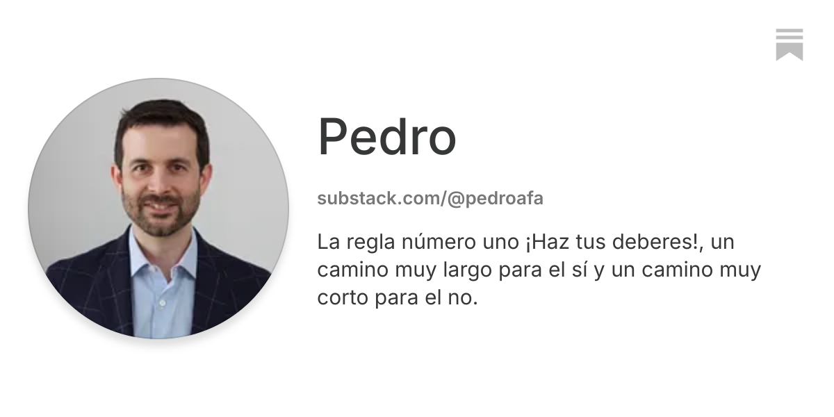 Pedro | Substack