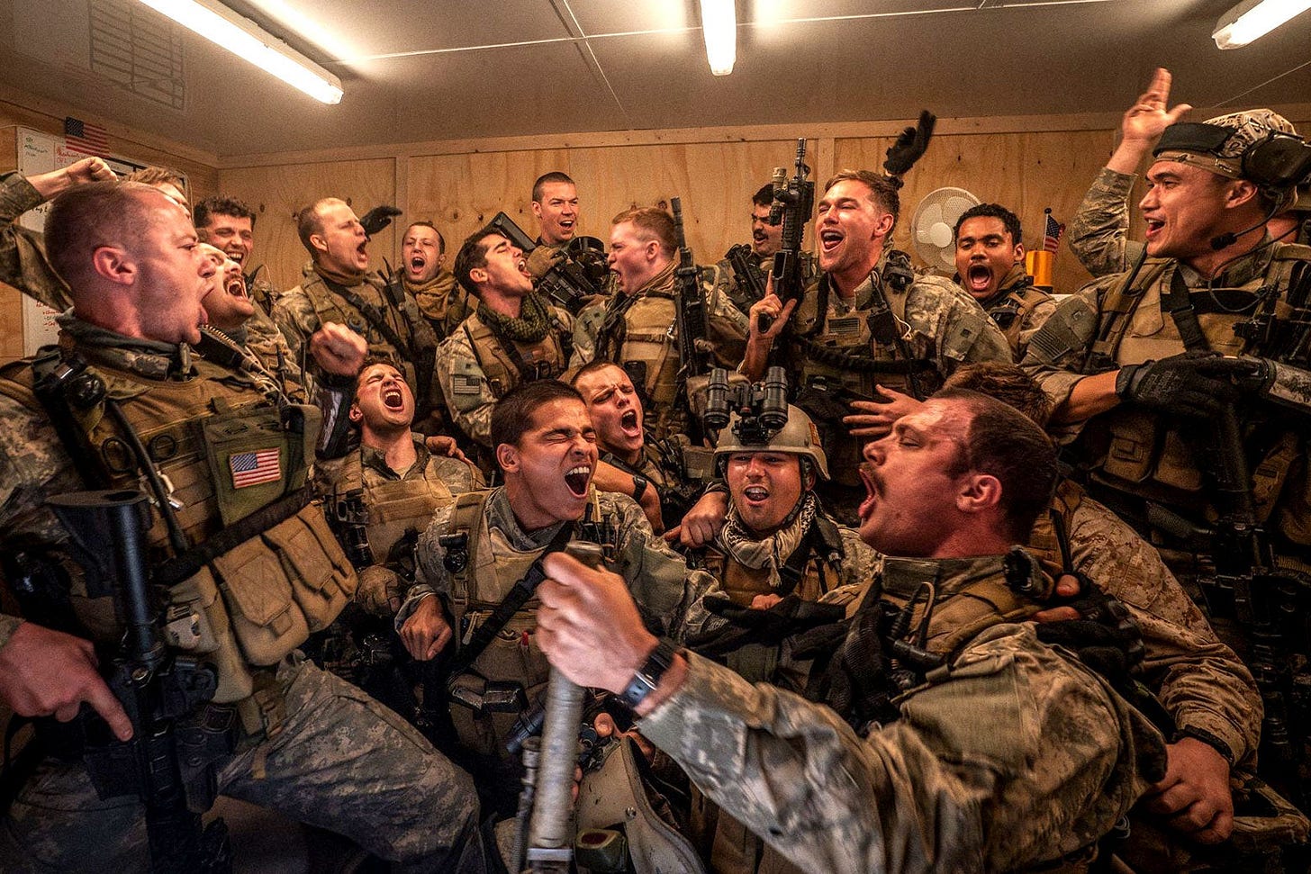 Warfare: A24's Iraq War movie is brutal. But it leaves out something crucial. Warfare: A24's Iraq War movie is brutal. But it leaves out something crucial.