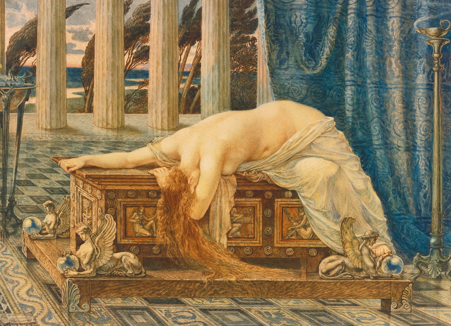 Pandora – Walter Crane – Widowcranky