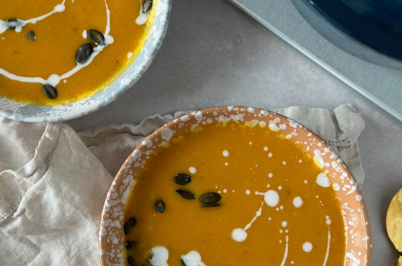 Butternut Squash Soup (Gf, V, Df)