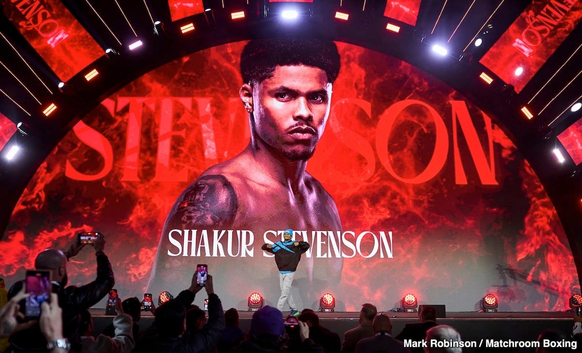 Image: Shakur Stevenson's Contract End Game: Aiming for Tank, Zepeda, or Roach