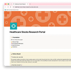 Introducing the Healthcare Research Portal
