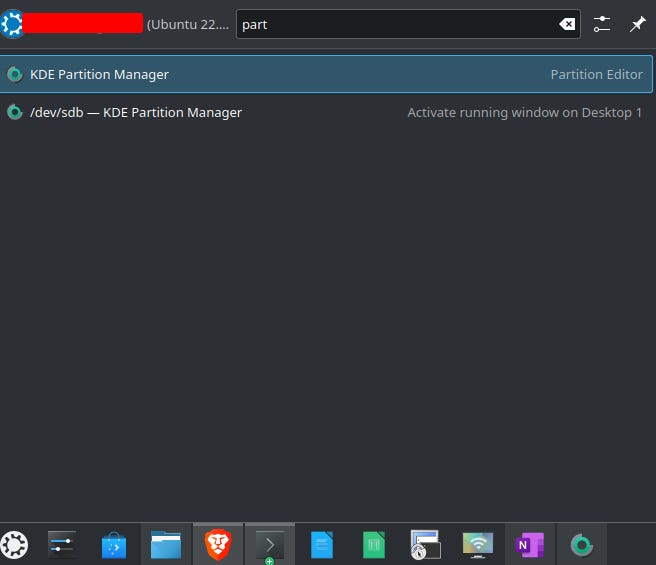 Kubuntu: Format a USB drive and change the mount point