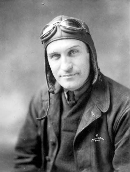 Portrait of pioneer Alaska aviator, Carl "Ben" Eilson. Portrait of pioneer Alaska aviator, Carl "Ben" Eilson.