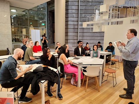 Effective Goal Setting for Stressed-out Founders workshop pics