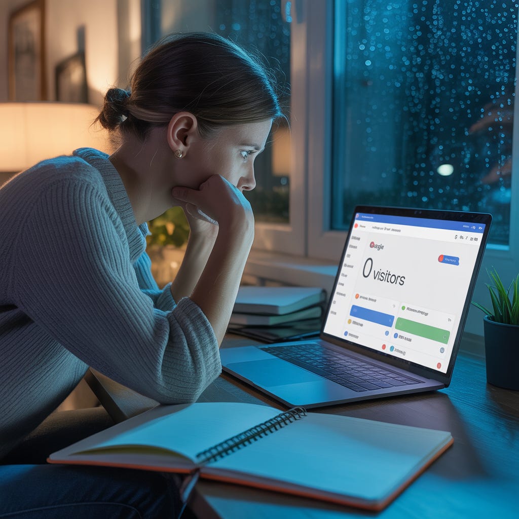 Organic traffic strategies for beginner bloggers showing how SEO, keyword research, and topic clusters turn a new blog into a Google traffic machine.