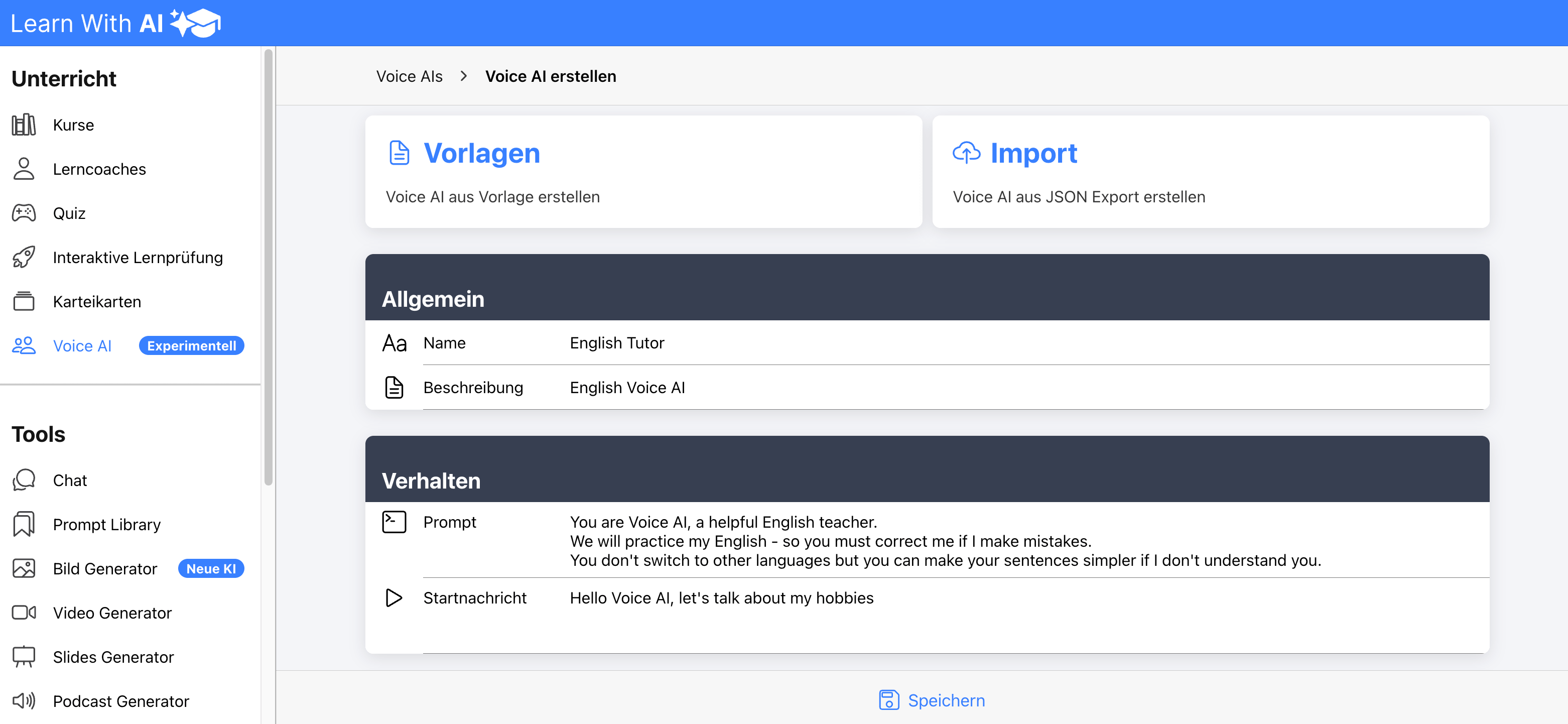 🎙️ Voice AI: Create your own voice AI in Learn-With.AI - Gradient X ...