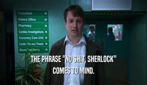 No Shit Sherlock Gif