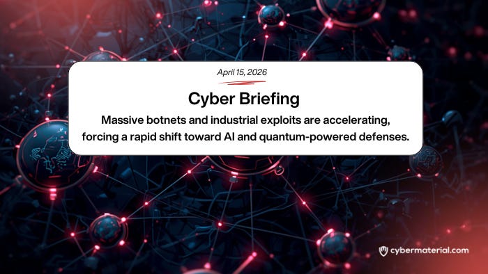 Cyber Briefing – 2026.04.15 – CyberMaterial