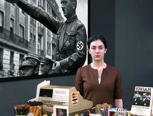 Cashier at the Holocaust Museum Cashier at the Holocaust Museum
