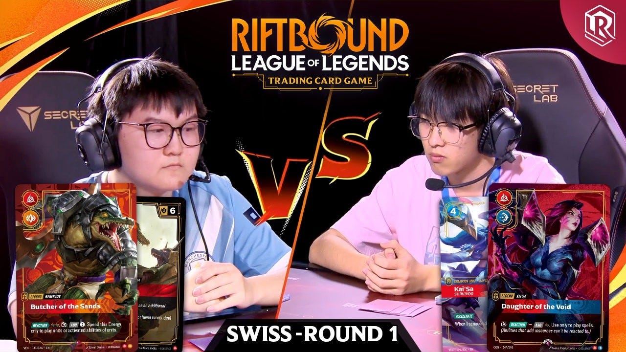 Renekton vs Kai'Sa | Riftbound Regional Shenyang - Round 1 Renekton vs Kai'Sa | Riftbound Regional Shenyang - Round 1