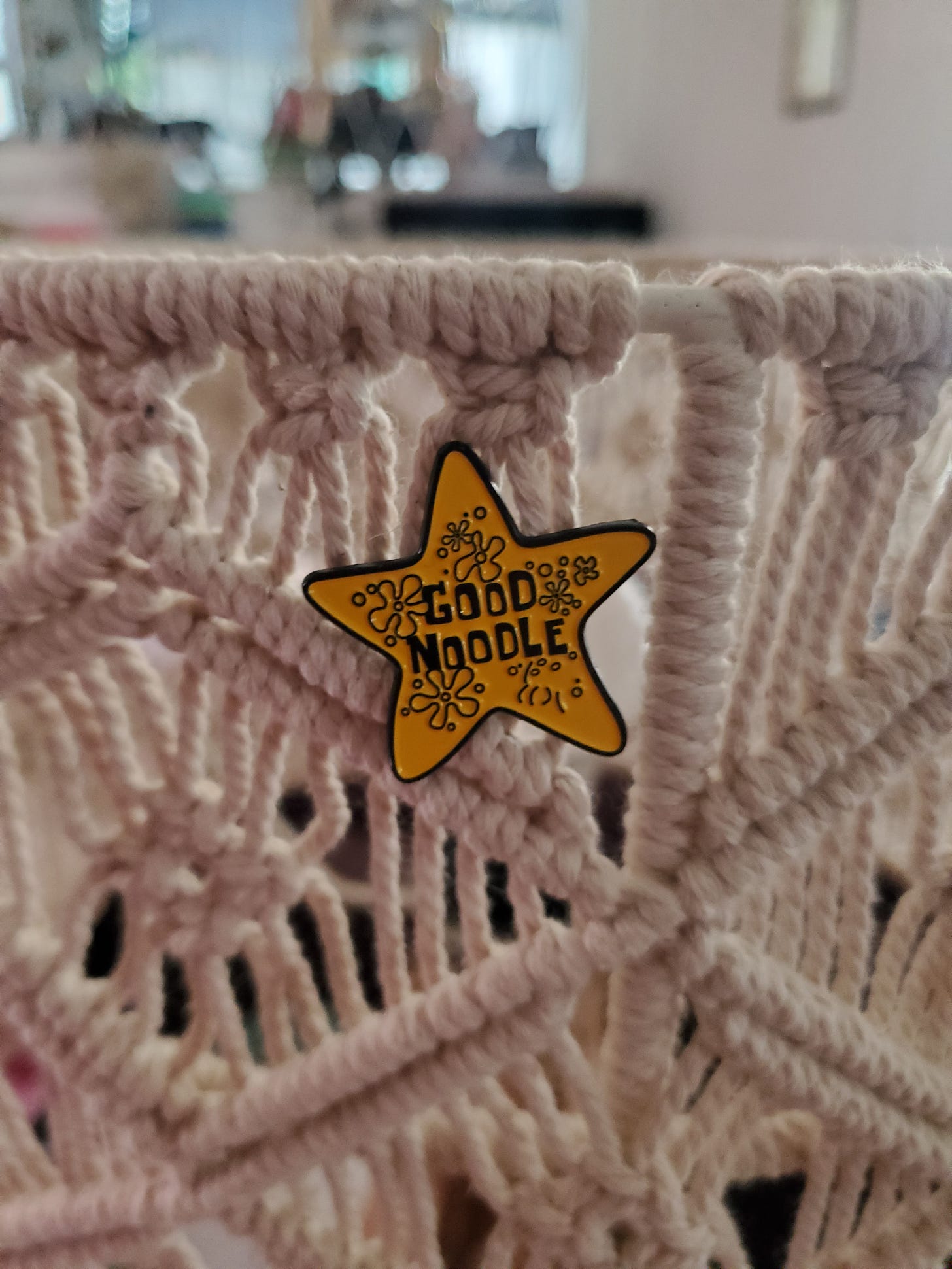 Sponge Bob Starfish Pin: Good Noodle