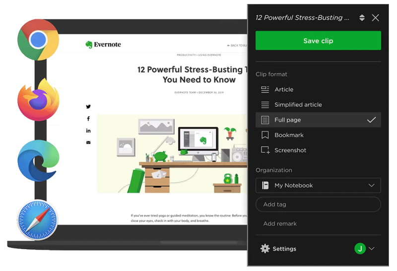 Evernote browser plugins Evernote browser plugins