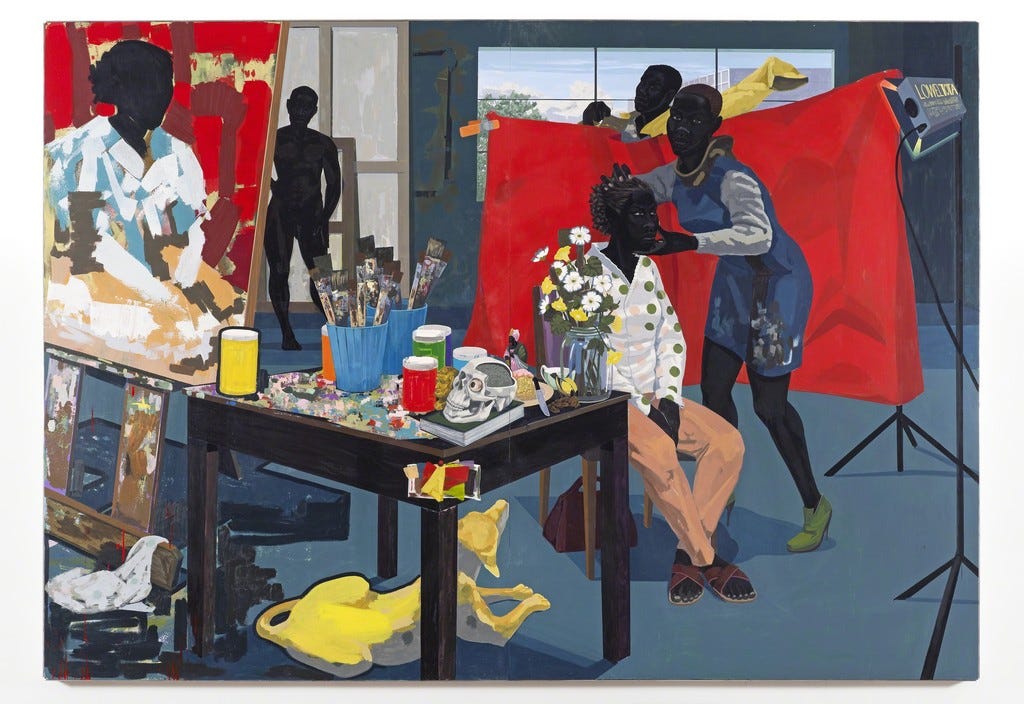 Untitled (Studio) (2014) by Kerry James Marshall – Artchive