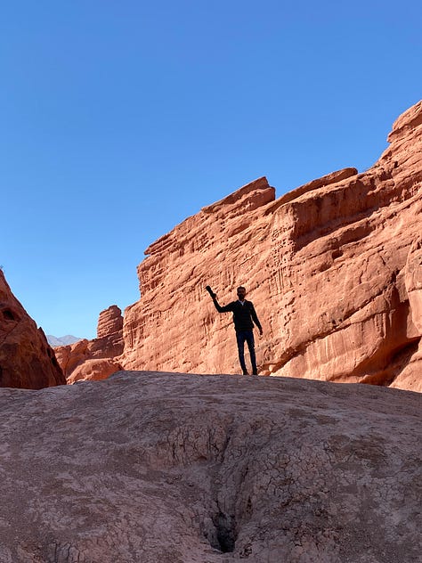Visitando la ruta 68 e Cafayate in Argentina. Paesaggi da cartolina.