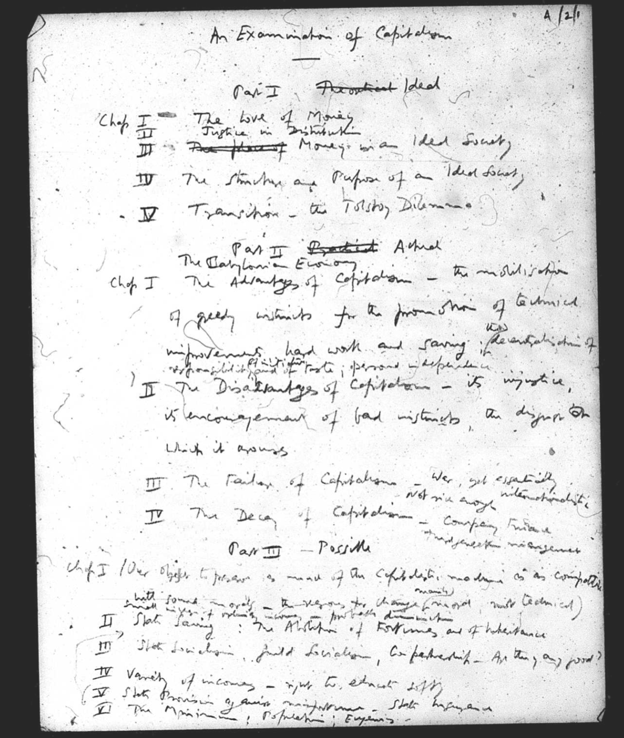Chartbook 342 Are we all dead in the long run? John Maynard Keynes