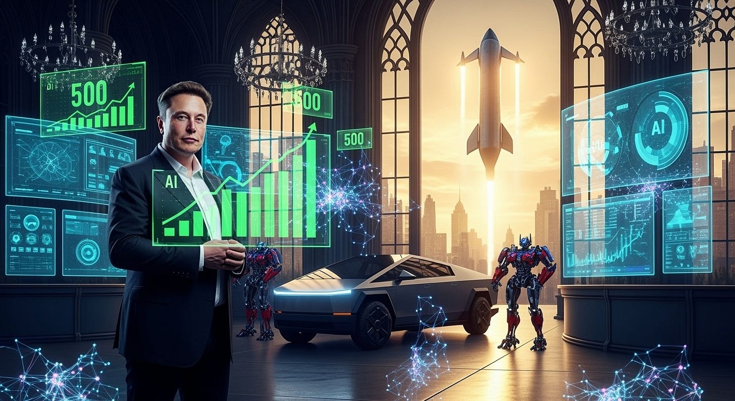 Tesla and Musk's Empire Tesla and Musk's Empire