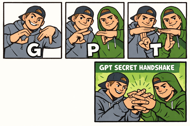 r/ChatGPT - GPT Secret Handshake