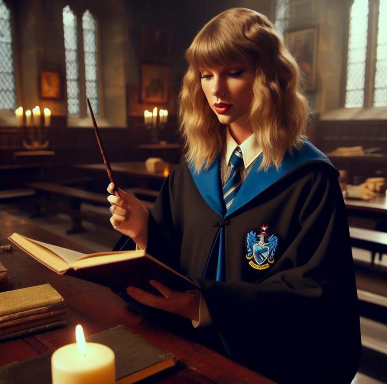 A qué casa de Hogwarts pertenecería Taylor Swift?: así se vería como  compañera de Harry Potter según la IA – visionbarrial.com.ar