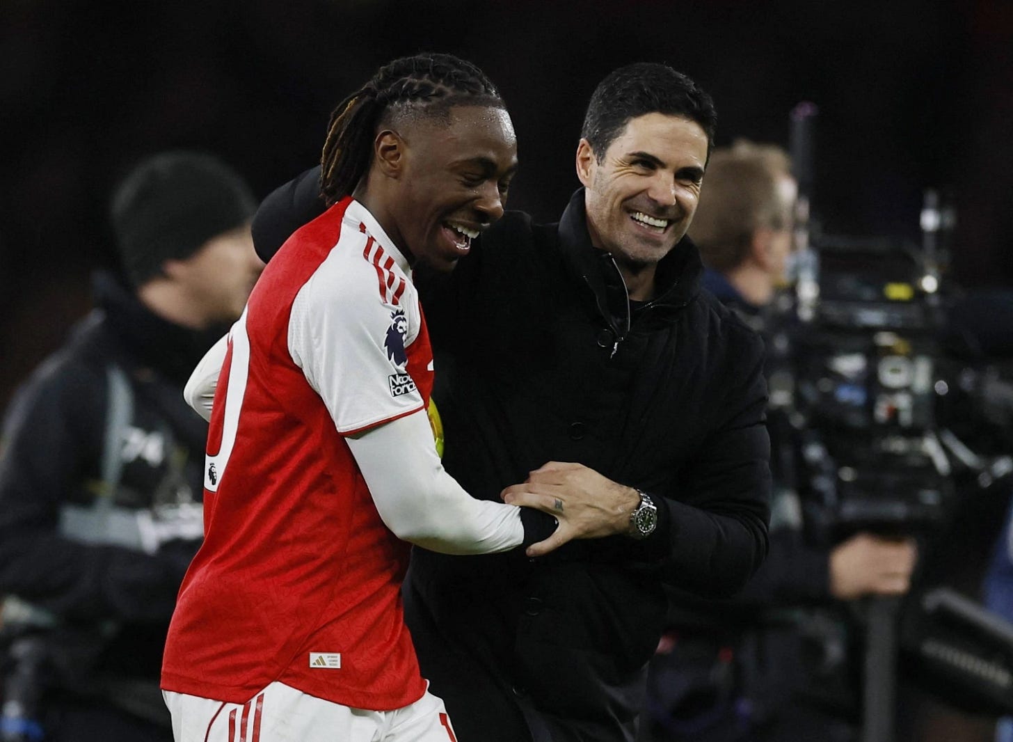 Arsenal manager Mikel Arteta heaps praise on Eberechi Eze after rout - The  Japan Times