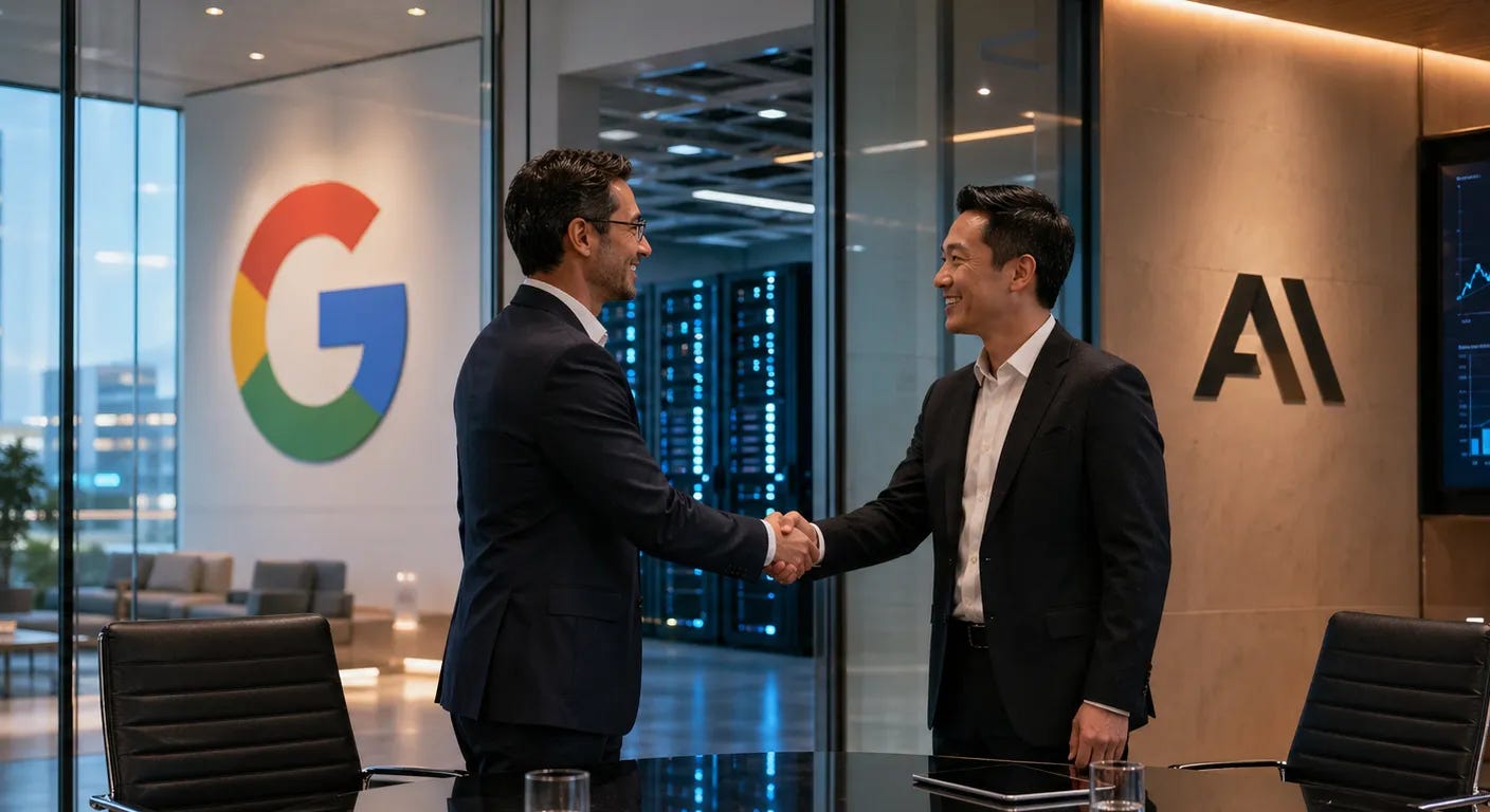 Google Pours $40 Billion Into Anthropic: When Your Biggest Rival Is Also  Your Best Customer - AIxploria