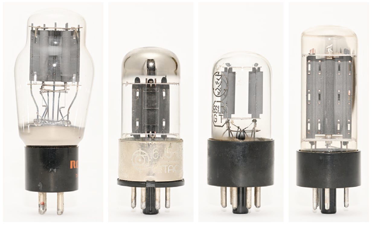 ジャンク 2A3GOLD directly heated powertriode 2A3 Single-Ended Direct-Coupled Class A2 Power Amplifier Part 2
