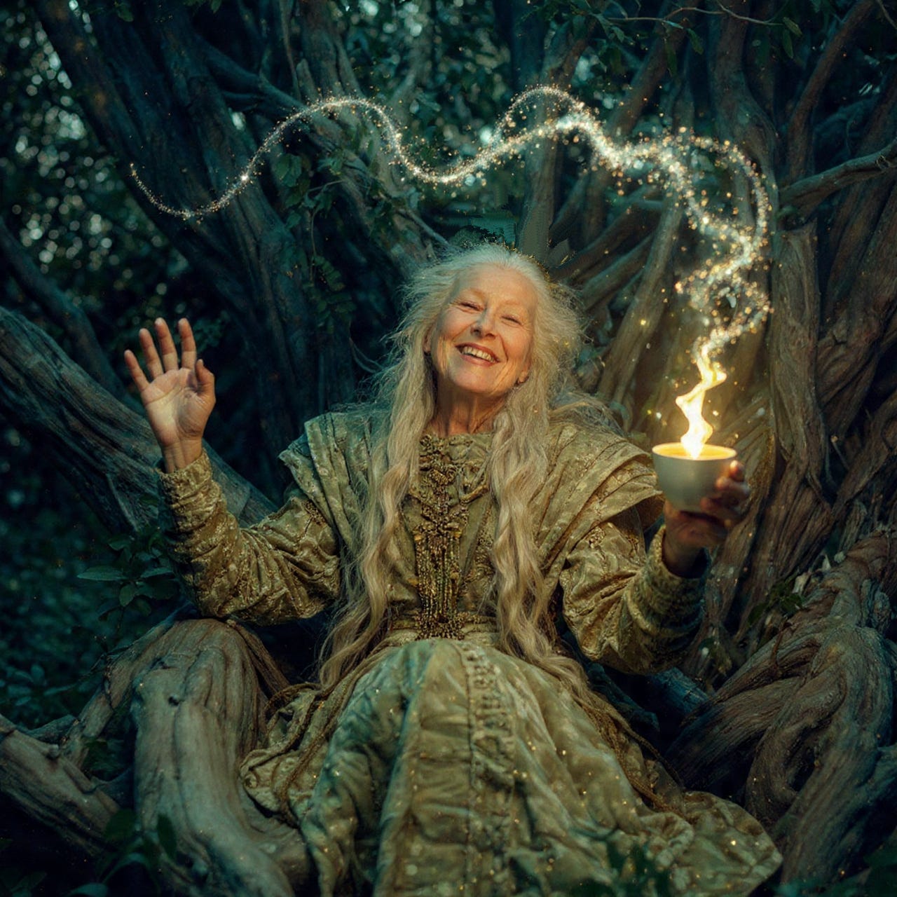 Roggenmutter Elder Tree Spirits of European Myth: Holundermutter (Hylde-Moer)