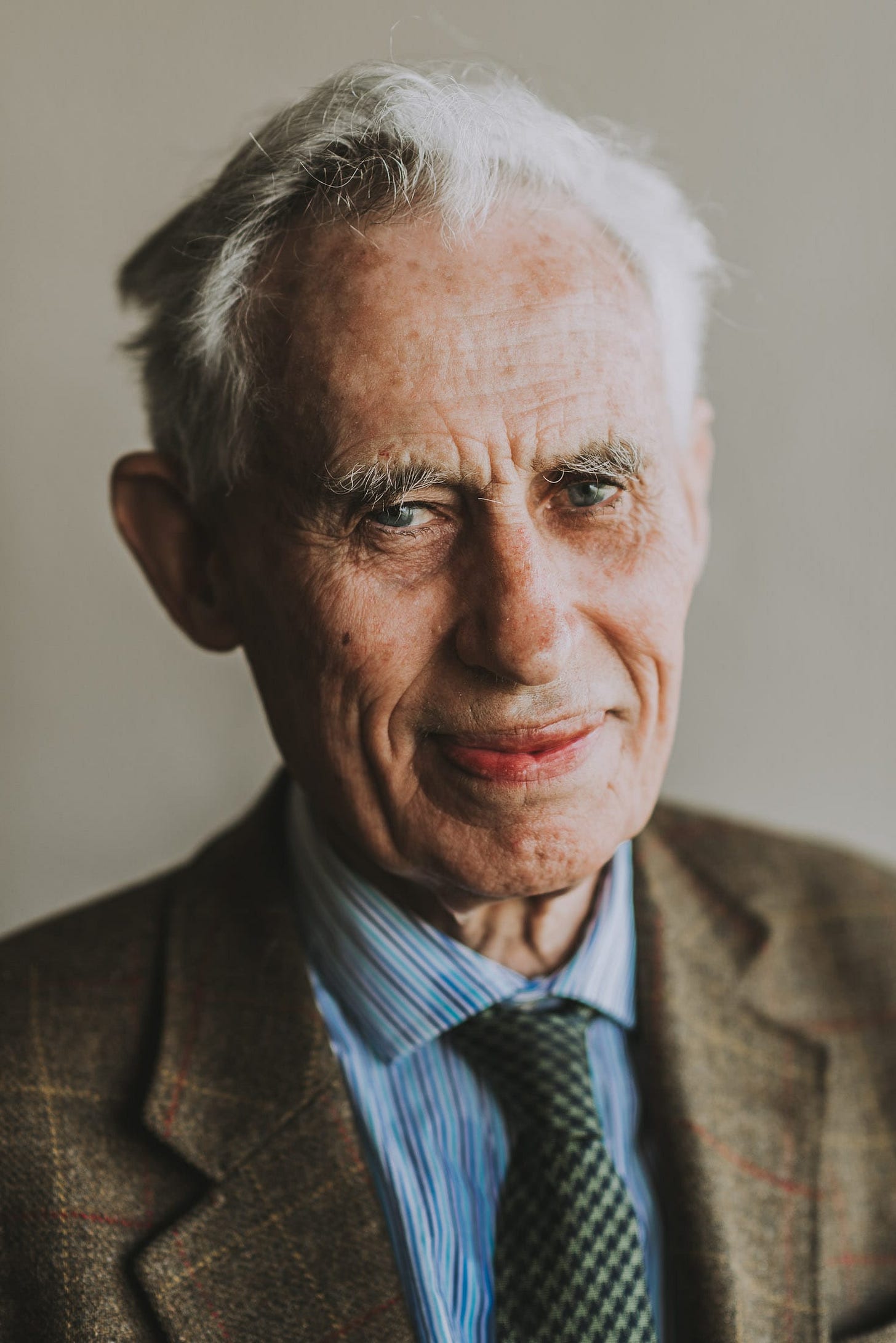 My Interview and Portraits of Richard Swinburne - Capturing Christianity Portrait of Richard Swinburne by Cameron Bertuzzi