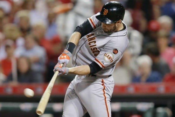 brandon belt week 6 national league winner mlb giants 2015 brandon belt week 6 national league winner mlb giants 2015