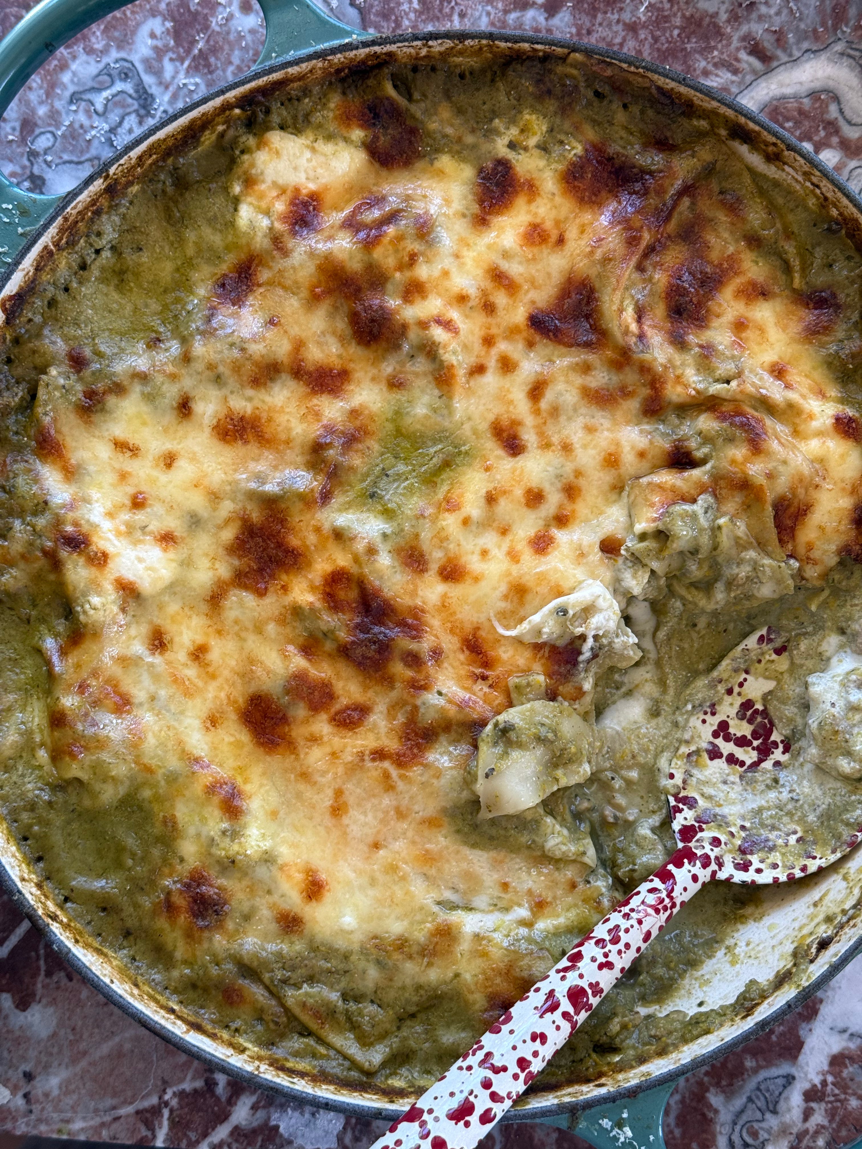 End of summer garden lasagna - by Rita Kokshanian Mashkova