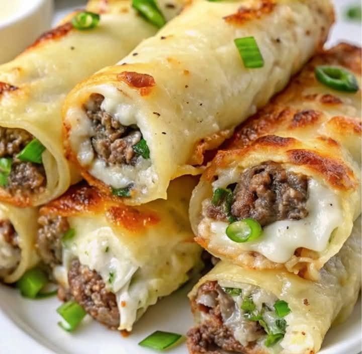 Keto Philly Cheesesteak Roll Ups All the Flavor None of the Bread