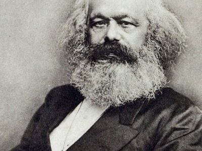 Portrait of Karl Marx