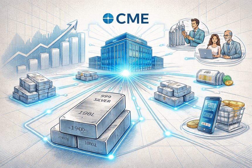 CME to launch cash-settled 100-ounce silver futures targeting retail investors teaser image