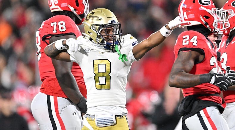 Georgia Tech receiver Malik Rutherford enters transfer portal